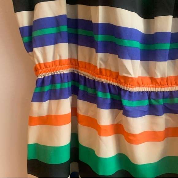NWT Collective Concepts Colorful Striped Tank Mini Dress Size Large - Picture 8 of 13